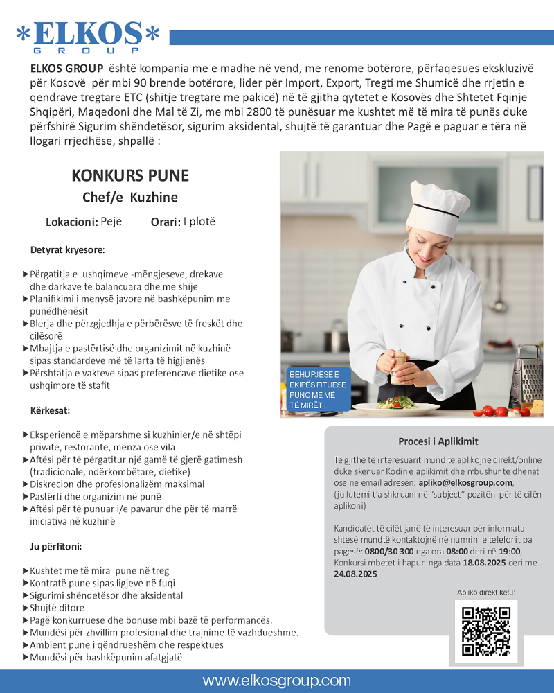 Chef/e Kuzhine